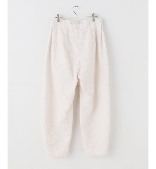 IENA LA BOUCLE「KAYLE/ケイル TEXTURED TWILL BARREL TROUSERS K-2005A」|その他|