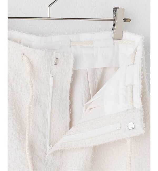 IENA LA BOUCLE「KAYLE/ケイル TEXTURED TWILL BARREL TROUSERS K-2005A」|その他|