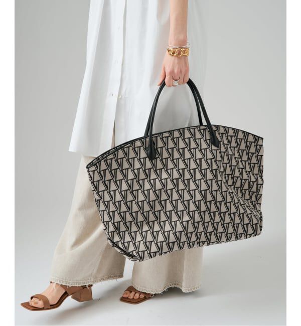 VERMEIL par iena「《追加2予約》SHIME シィメ 別注 MAXI トートバッグ」|トートバッグ|