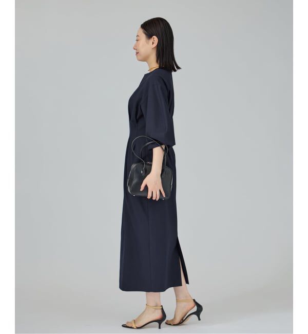 VERMEIL par iena「《追加4予約》P/Ry ウエストシェイプワンピース」|ワンピース|