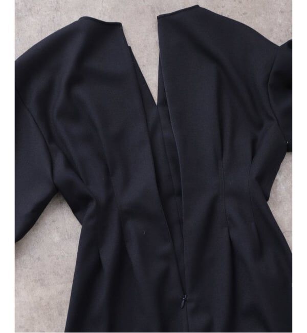 VERMEIL par iena「《追加4予約》P/Ry ウエストシェイプワンピース」|ワンピース|