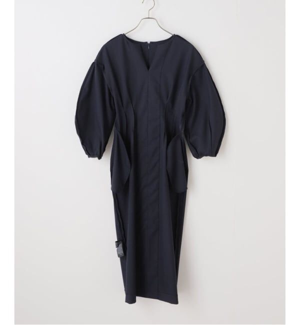 VERMEIL par iena「《追加4予約》P/Ry ウエストシェイプワンピース」|ワンピース|