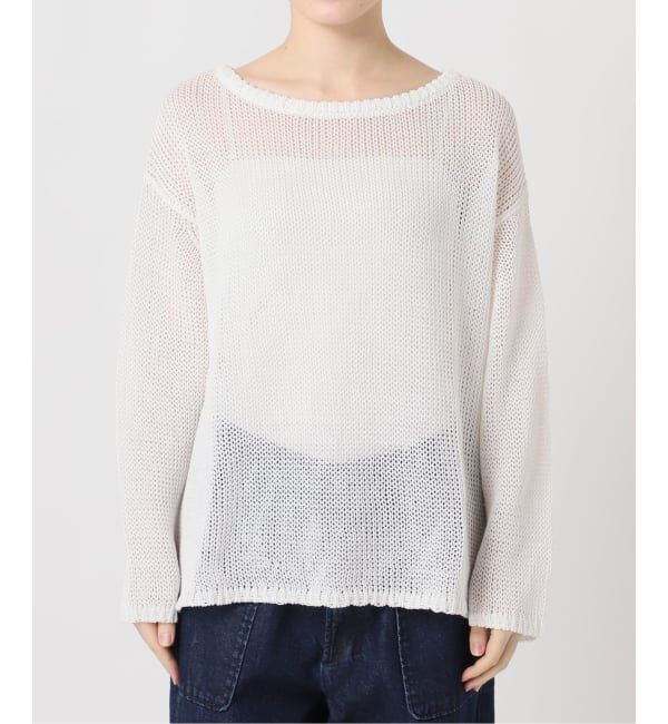 IENA「《予約》ギマコットンプルオーバー」|ニット・セーター|