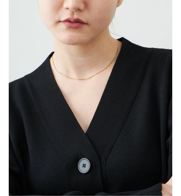 IENA「《追加4》SASKIA DIEZ/サスキア ディツ FINE NL FRINGE CUBIC ネックレス」|ネックレス|