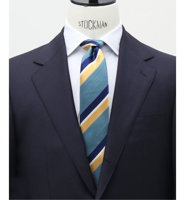 EDIFICE「PB マルチストライプ タイ」|ネクタイ・蝶ネクタイ|ブルー A