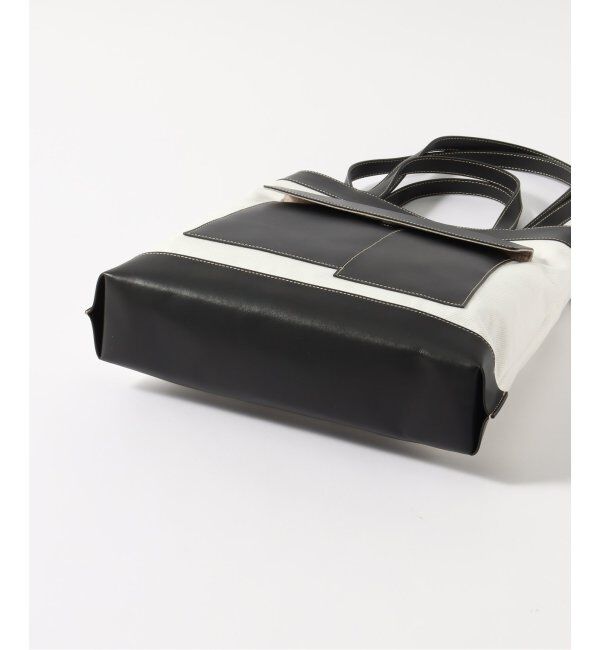 EDIFICE「【the dilettante / ザ ディレッタント】Alas キャンバスコンビトートバッグ」|トートバッグ|