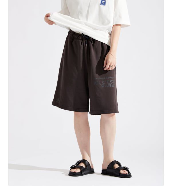 Paris Saint-Germain「【Paris Saint-Germain】ICPプリント スウェットショーツ」|その他|