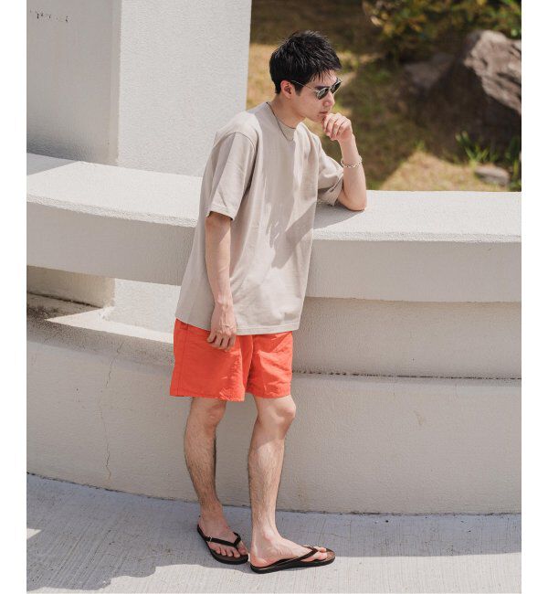 EDIFICE「LOOPWHEELER for LOWERCASE ツリテンジク ビッグTシャツ」|Tシャツ・カットソー|