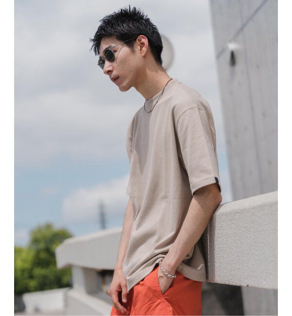 EDIFICE「LOOPWHEELER for LOWERCASE ツリテンジク ビッグTシャツ」|Tシャツ・カットソー|