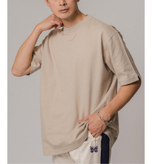 EDIFICE「LOOPWHEELER for LOWERCASE ツリテンジク ビッグTシャツ」|Tシャツ・カットソー|