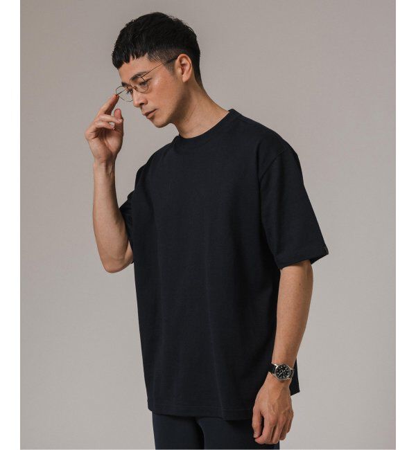 EDIFICE「LOOPWHEELER for LOWERCASE ツリテンジク ビッグTシャツ」|Tシャツ・カットソー|