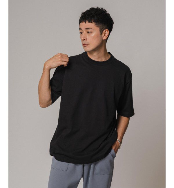 EDIFICE「LOOPWHEELER for LOWERCASE ツリテンジク ビッグTシャツ」|Tシャツ・カットソー|