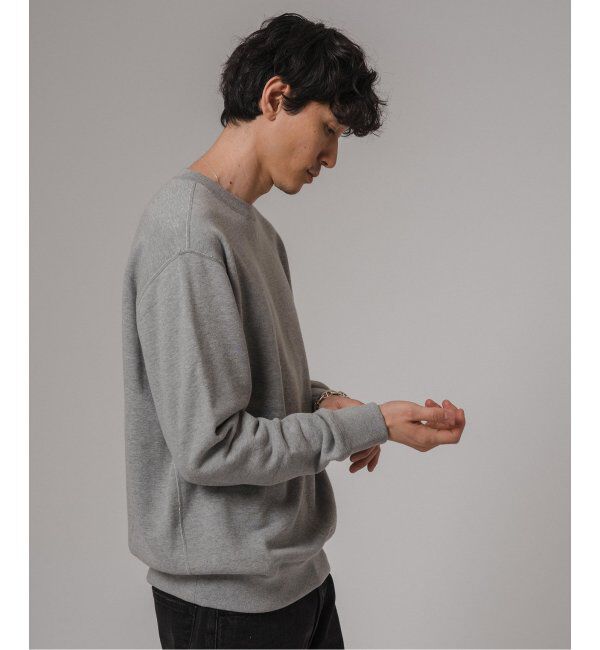 EDIFICE「【LOOPWHEELER for LOWERCASE】ライトツリウラケ ルーズフィットスウェット」|スウェット・ジャージ|