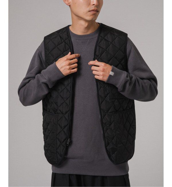 EDIFICE「《再入荷》Barbour for MARKAWARE & EDIFICE 別注 キルティングベスト」|ダウンベスト・ベスト|
