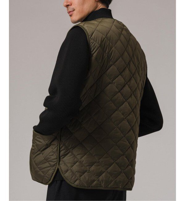 EDIFICE「《再入荷》Barbour for MARKAWARE & EDIFICE 別注 キルティングベスト」|ダウンベスト・ベスト|