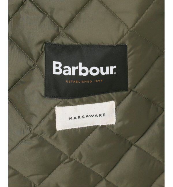 EDIFICE「《再入荷》Barbour for MARKAWARE & EDIFICE 別注 キルティングベスト」|ダウンベスト・ベスト|