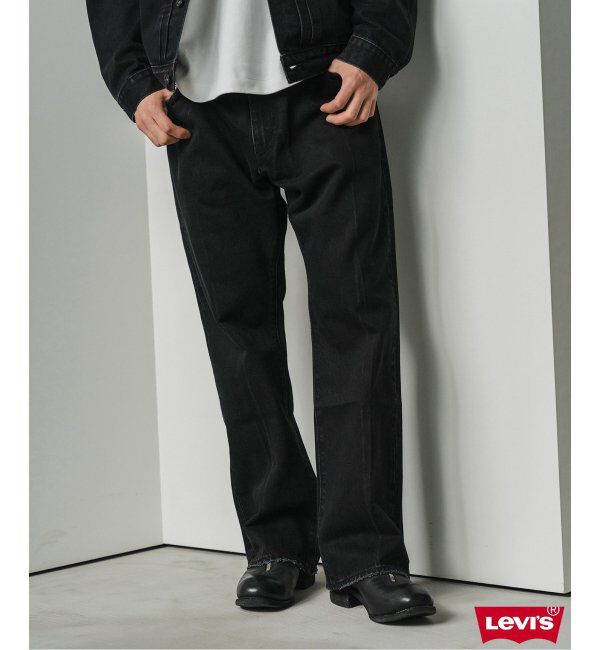 EDIFICE「Levi&rsquo;s(リーバイス) 別注 517 TM BLACK L29」|デニム|ブラック