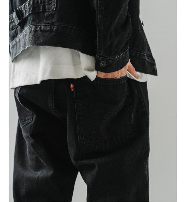 EDIFICE「Levi&rsquo;s(リーバイス) 別注 517 TM BLACK L29」|デニム|