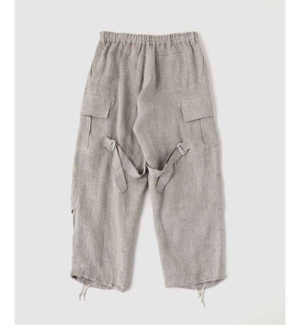 PULP「SULVAM / サルバム リネンカーゴボンテージパンツ」|カーゴ|