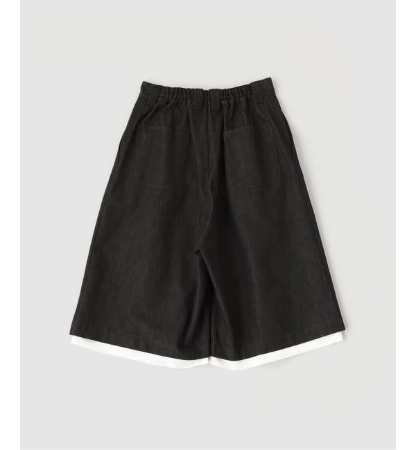 PULP「SULVAM / サルバム デニムイージーハーフパンツ」|デニム|
