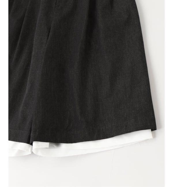 PULP「SULVAM / サルバム デニムイージーハーフパンツ」|デニム|