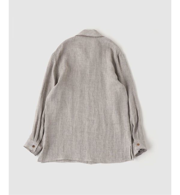 PULP「SULVAM / サルバム リネンオープンカラーシャツ」|シャツ・ブラウス|