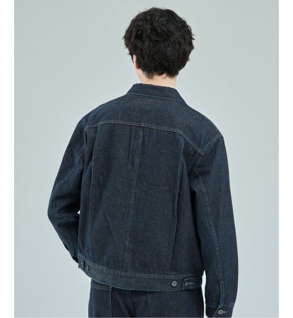 EDIFICE「COLOR DENIM トラッカージャケット」|デニムジャケット|