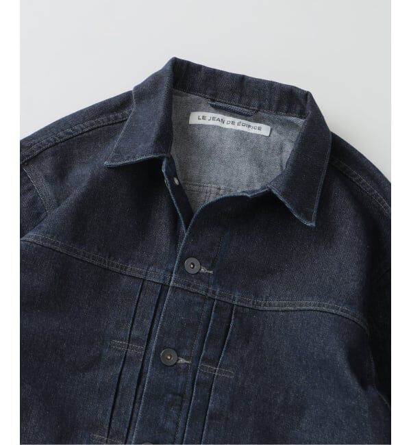 EDIFICE「COLOR DENIM トラッカージャケット」|デニムジャケット|