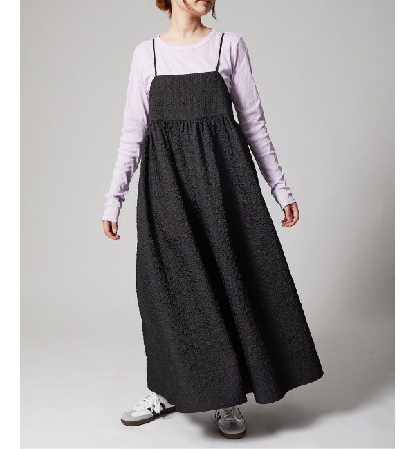 Oriens JOURNAL STANDARD「《追加3》【"GOOD GIRL&rdquo; / グッドガール】3Dジャガードキャミワンピース」|ワンピース|