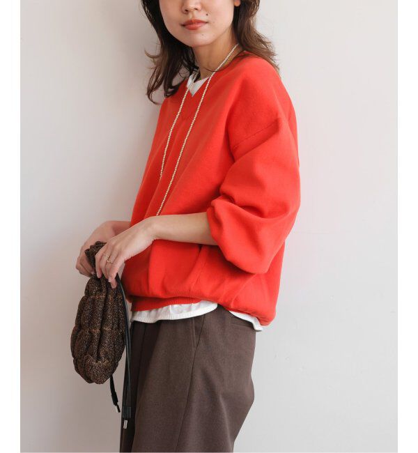 JOURNAL STANDARD relume「コットンフルニードルVネックプルオーバー」|ニット・セーター|