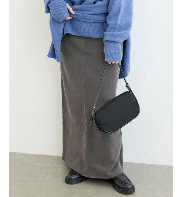 JOURNAL STANDARD「ピグメントスウェットクラッシュスカート」|スカート|