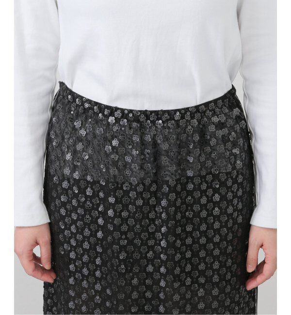 journal standard L'essage「【BAUM UND PFERDGARTEN/バウムウンドヘルガーデン】GLITTER FLOWERS SK：スカート」|スカート|