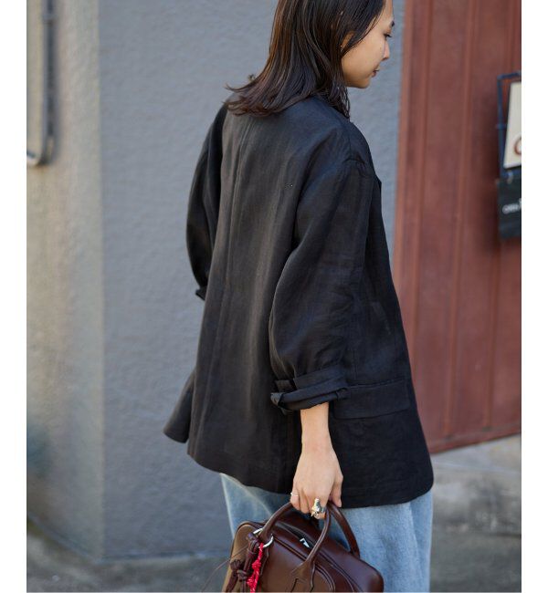 JOURNAL STANDARD「リネン SB-2B ジャケット」|テーラードジャケット|