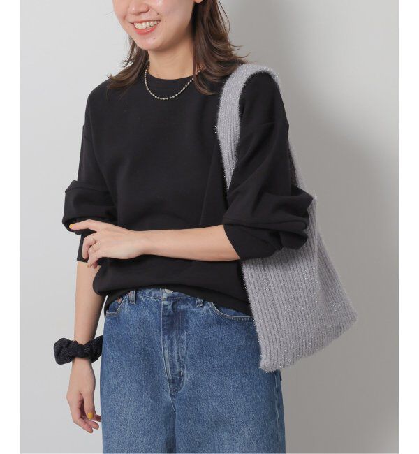 JOURNAL STANDARD relume「《追加》CTダンボールフォルムプルオーバー」|スウェット・ジャージ|ブラック