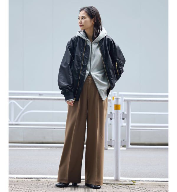 JOURNAL STANDARD「《追加》【洗える】ダブルジップMA-1」|ブルゾン・スタジャン|