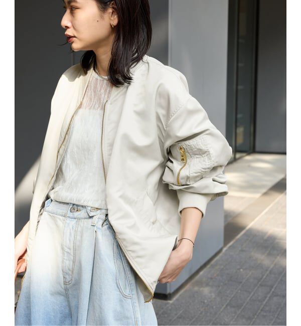 JOURNAL STANDARD「《追加》【洗える】ダブルジップMA-1」|ブルゾン・スタジャン|