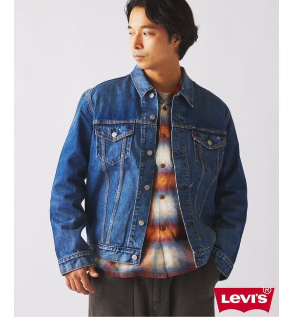 JOURNAL STANDARD relume「LEVI&rsquo;S(R) / リーバイス(R) 別注 TYPE III TRUCKER JACKET Selvedge INDIGO」|デニムジャケット|ネイビー B