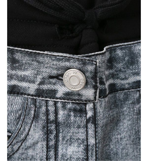 Oriens JOURNAL STANDARD「【OPEN YY / オープンワイワイ】FRONT JEAN EFFECTJERSEY SKIRT YY251SK006」|スカート|