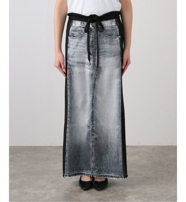 Oriens JOURNAL STANDARD「【OPEN YY / オープンワイワイ】FRONT JEAN EFFECTJERSEY SKIRT YY251SK006」|スカート|