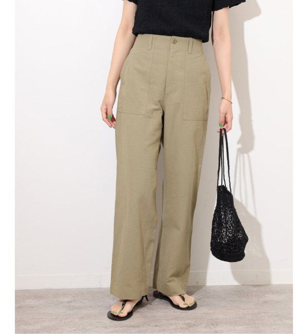 JOURNAL STANDARD relume「《追加》コットンリネンツイルベイカーパンツ」|カーゴ|