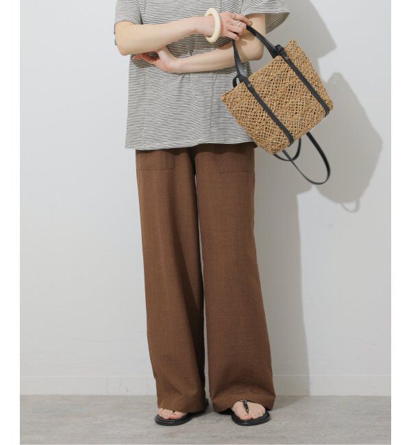 JOURNAL STANDARD relume「タンブラーブッチャーイージーパンツ」|その他|ブラウン A