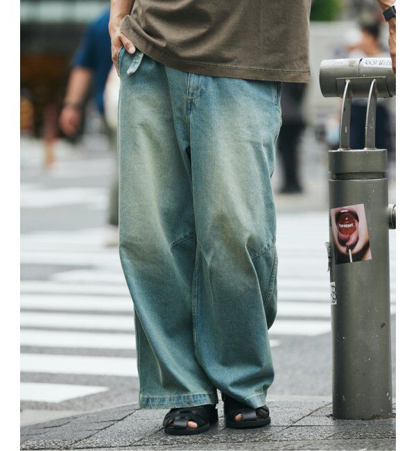 JOURNAL STANDARD relume「10オンス ベルテッド デニム スノー パンツ」|デニム|