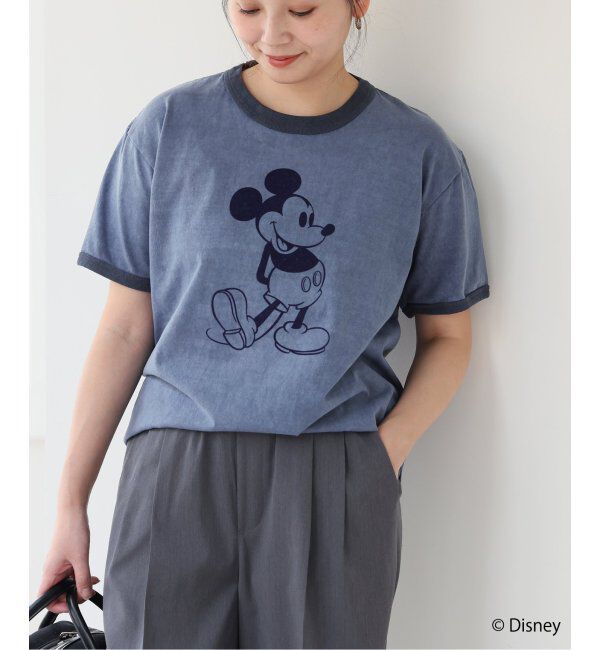 JOURNAL STANDARD「《追加2》MICKEY / リンガーTシャツ」|Tシャツ・カットソー|