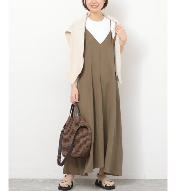 JOURNAL STANDARD relume「《予約》［26SS新作］キュプラロングキャミワンピース」|ワンピース|