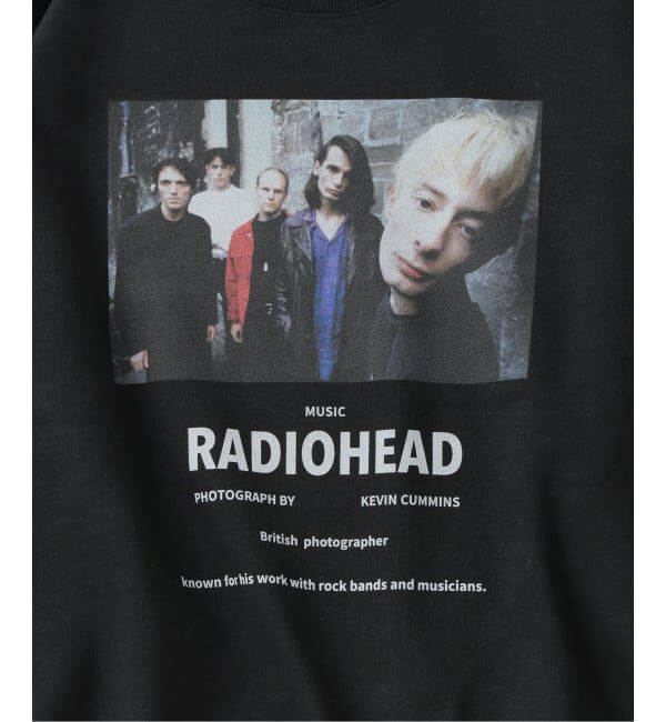 JOURNAL STANDARD relume「《予約》【THE CULTURE CODE】レディオヘッド by Kevin Cummins フォトスウェット」|スウェット・ジャージ|