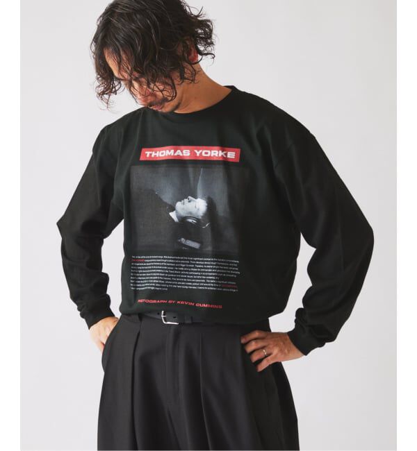 JOURNAL STANDARD relume「《予約》【THE CULTURE CODE】レディオヘッド "Thom Yorke" by Kevin Cummins ロンT」|Tシャツ・カットソー|