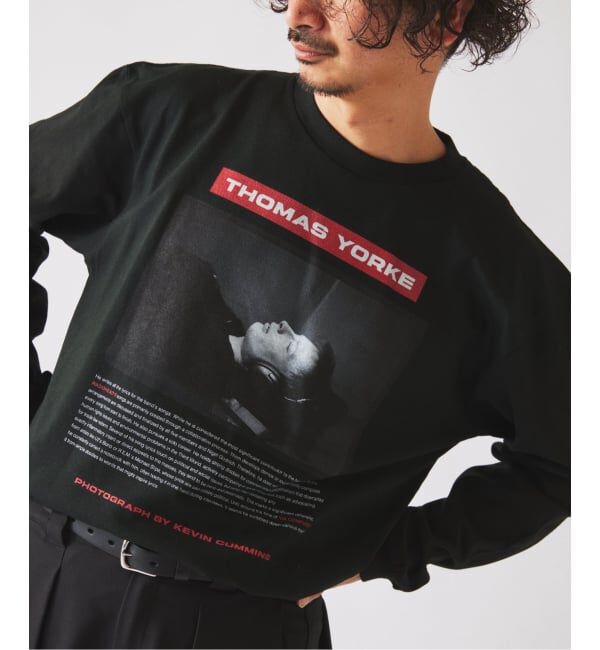 JOURNAL STANDARD relume「《予約》【THE CULTURE CODE】レディオヘッド "Thom Yorke" by Kevin Cummins ロンT」|Tシャツ・カットソー|