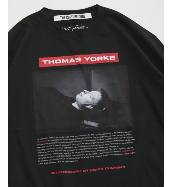 JOURNAL STANDARD relume「《予約》【THE CULTURE CODE】レディオヘッド "Thom Yorke" by Kevin Cummins ロンT」|Tシャツ・カットソー|
