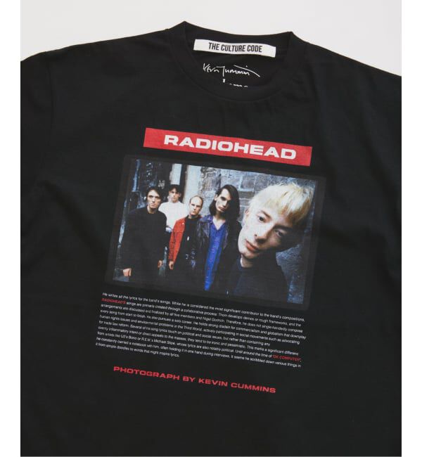 JOURNAL STANDARD relume「《予約》【THE CULTURE CODE】レディオヘッド by Kevin Cummins フォトTシャツ」|Tシャツ・カットソー|