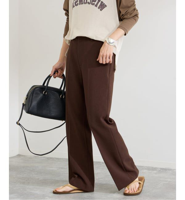 FRAMeWORK「≪追加≫セミフレアパンツ」|スラックス|